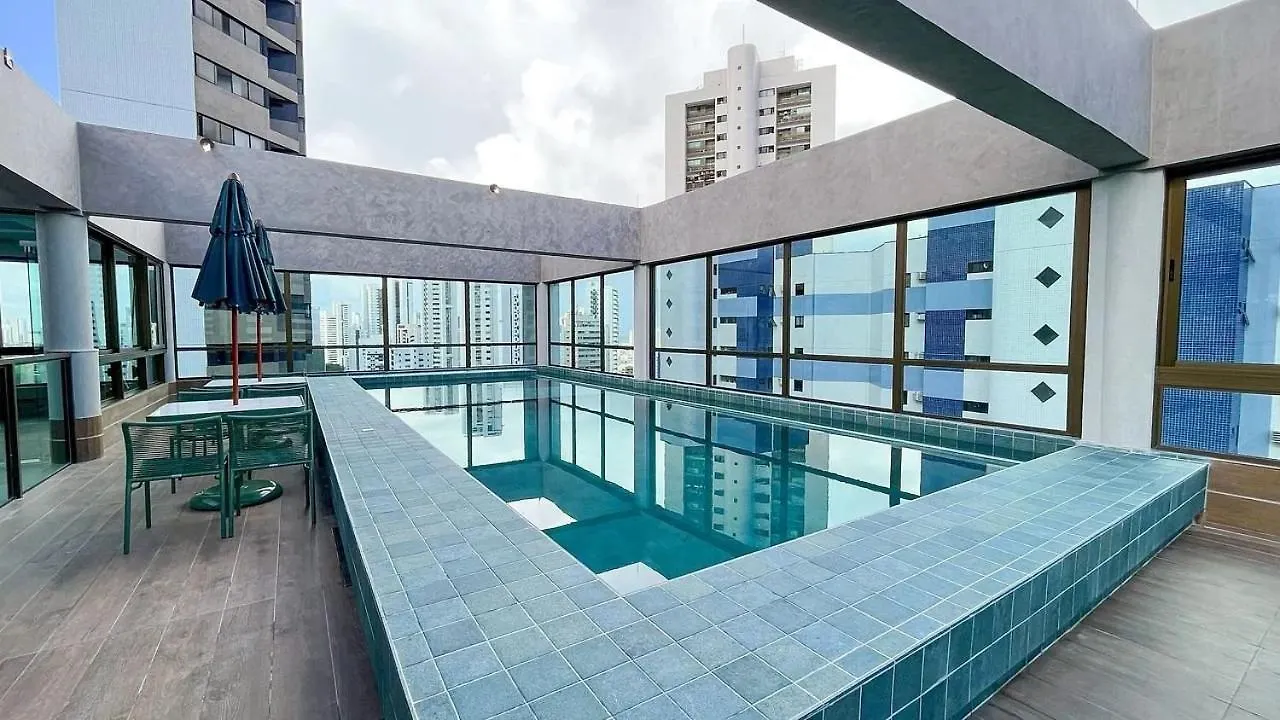 Rooftop #1001 - Studio Em Boa Viagem By Carpediem Recife Appartement
